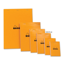 Clairefontaine Rhodia narancs jegyzetblokk Mérete: 8 5x12cm jegyzettömb