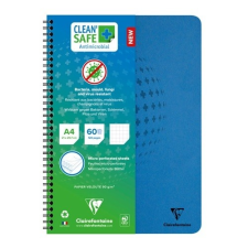 Clairefontaine Spirálfüzet Clairefontaine Clean`Safe A/4 60 lapos kockás antimikrobiális füzet