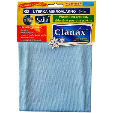 Clanax mikroszálas törlőkendő ablakhoz Safír 290 g, 40 × 40 cm takarító és háztartási eszköz
