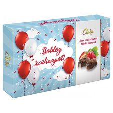 Clara desszert Boldog Szülinapot - 125g csokoládé és édesség