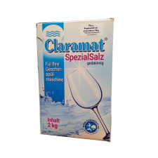CLARAMAT regeneráló só mosogatógéphez, 2kg (Nagy tisztaságú só granulátum vízlágyításhoz, elsősorban) tisztító- és takarítószer, higiénia