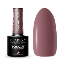  Claresa Brown 306 gél lakk 5g lakk zselé