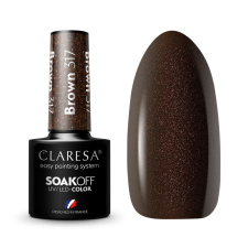 Claresa - Brown 317 műköröm zselé