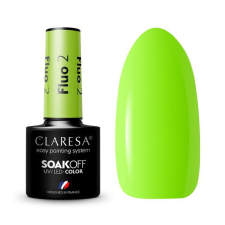 Claresa Fluo 2 gél lakk 5g lakk zselé