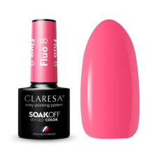Claresa Fluo 8 gél lakk 5g lakk zselé