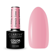  Claresa French Time 2 gél lakk 5g lakk zselé