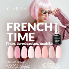 Claresa French Time kollekció lakk zselé