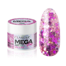 Claresa Megastar Art Gel - Pink Pixel műköröm zselé