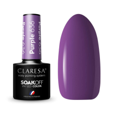 Claresa - Purple 636 műköröm zselé