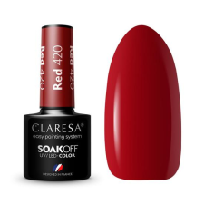  Claresa Red 420 gél lakk 5g lakk zselé