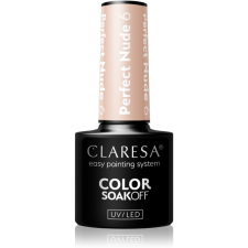 Claresa SoakOff UV/LED Color Perfect Nude géles körömlakk árnyalat 6 5 g körömlakk