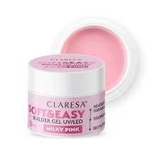 Claresa Soft&Easy Milky Pink 12g műköröm zselé