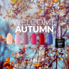  Claresa Welcome Autumn kollekció (6db) lakk zselé