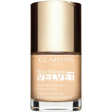 Clarins Skin Illusion Velvet mattító folyékony alapozó tápláló hatással árnyalat 100.3N 30 ml smink alapozó
