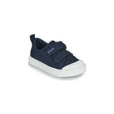 Clarks Rövid szárú edzőcipők CITY BRIGHT T Tengerész 24