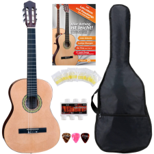 Classic Cantabile As-861 Koncert gitár 7/8-os kezdő szett gitár és basszusgitár