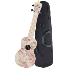 Classic Cantabile Beachbuddy Desert Rose  Szoprán Ukulele Abs gitár és basszusgitár