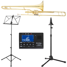 Classic Cantabile Brass Vp-16 Dia Harsona Szett Metronóm  Kottaállvány  Harsonaállvány  Harsonaállvány  Harsonaállvány fúvós hangszer