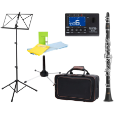 Classic Cantabile Clk-45 Bb Klarinét Szett Állvánnyal Kottaállvánnyal És Hangolóval Együtt fúvós hangszer