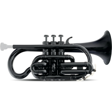 Classic Cantabile Mardibrass Műanyag Bb Kürt Fekete fúvós hangszer