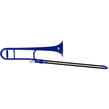 Classic Cantabile Mardibrass Műanyag Bb tenor Harsona Kék fúvós hangszer