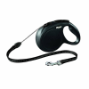 Classic Flexi New Classic zsinóros automata póráz M 8m 20kg-ig fekete