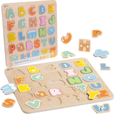 Classic World Montessori fa puzzle - ábécé tanulás puzzle, kirakós