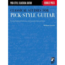  Classical Studies for Pick-Style Guitar – William Leavitt idegen nyelvű könyv