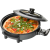 Clatronic PP 3402 Pizza Party főzőedény, 36x3,5cm, Fekete