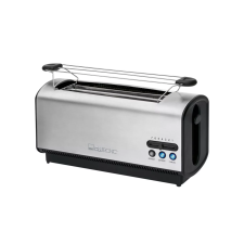 Clatronic TA 3687 kenyérpirító, 4 szeletes, inox kenyérpirító