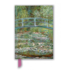 Claude Monet: Bridge over a Pond for Water Lilies (Foiled Blank Journal)