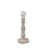  Clayre &amp; Eef 6LMP478 Lámpatest asztali fa 10x26cm, natúr