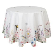 Clayre &amp; EEf Asztalterítő kerek, 170cm, pamut, So Floral lakástextília