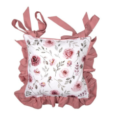 Clayre & EEf Székpárnahuzat 40x40cm, 100% pamut,Rustic Rose lakástextília
