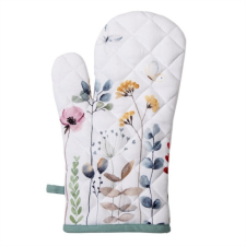 Clayre & EEf Edényfogó kesztyű 18x30cm - Flowerbomb lakástextília