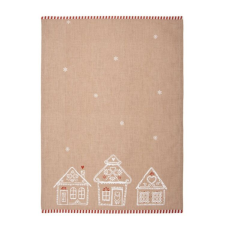 Clayre & EEf Karácsonyi konyharuha 50x70cm Gingerbread Bliss karácsonyi textilia