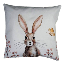 Clayre-Eef Székpárnahuzat 40x40xm, 100% pamut, Rustic Easter Bunny lakástextília