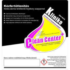 Clean Center Clean Center Kliniko-dermis kísérőmatrica információs címke