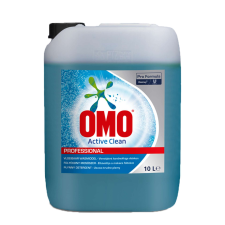 Clean Omo Professional Active Clean Liquid folyékony Mosószer 10L tisztító- és takarítószer, higiénia