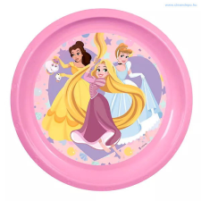 CleanDepo Disney hercegnők műanyag lapostányér babaétkészlet