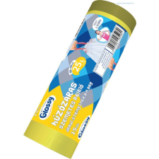 CleanDepo Glossy húzózáras szemeteszsák (kukazsák) 25 literes tisztító- és takarítószer, higiénia