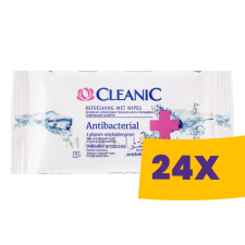 Cleanic antibakteriális frissítő törlőkendő 15db (Karton - 24 csomag) tisztító- és takarítószer, higiénia