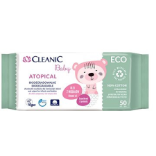 Cleanic Baby Atopical EKO 50 db törlőkendő