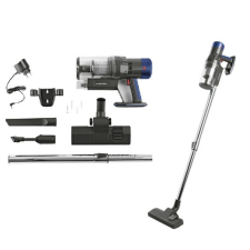 CLEANMAXX 120W 22.2V 2000 mAh akkus álló ciklon porszívó, szürke - kék vezeték nélküli, akkumulátoros rúdporszívó (11052/V1, SHAZ) porszívó