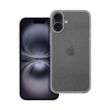 Clear 2mm iPhone 16 Plus csillámos szilikon tok, átlátszó tok és táska