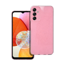 Clear 2mm Samsung Galaxy A14 5G / A14 4G csillámos tok, rózsaszín tok és táska