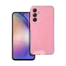 Clear 2mm Samsung Galaxy A54 5G csillámos tok, rózsaszín tok és táska