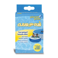  Clear and Fun klóros fertőtlenítő 5 x 50g medence kiegészítő