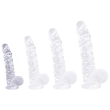 ClearlyHorny Átlátszó dildó Dildick S 12.5 x 3.5cm műpénisz, dildó