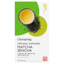  Clearspring bio japan matcha sencha zöld tea 20x1,8 g 36 g gyógytea